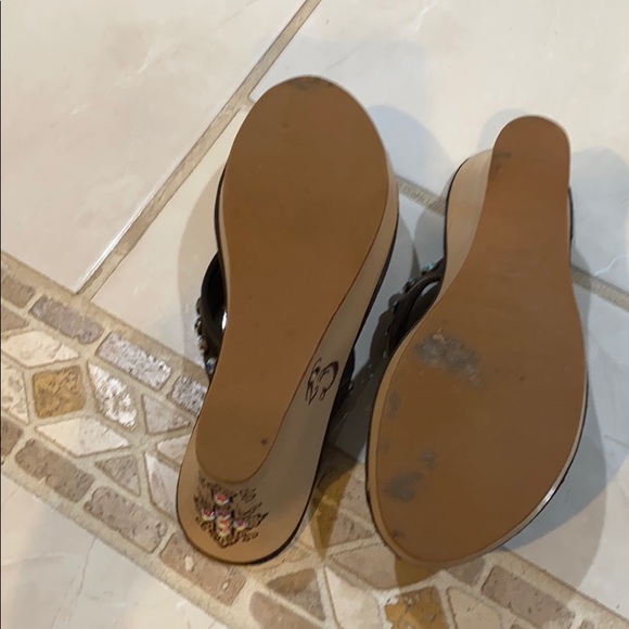 *Gorgeous* Cowgirl Jewels Swarovski crystal wedge - Picture 6 of 6